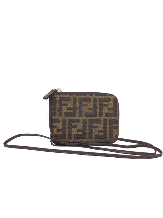 FENDI ズッカ柄 ショルダー財布