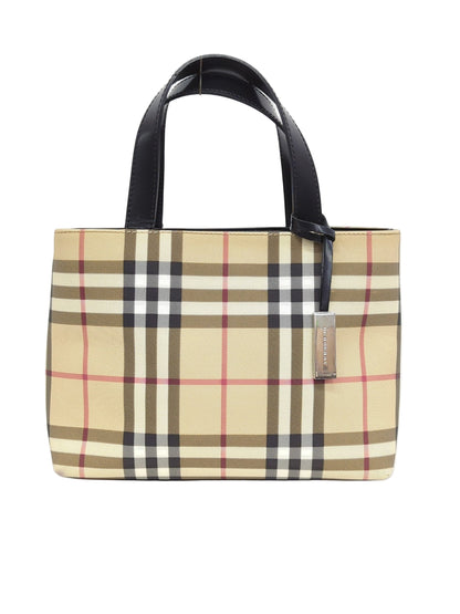 BURBERRY　ノバチェック　ハンドバッグ