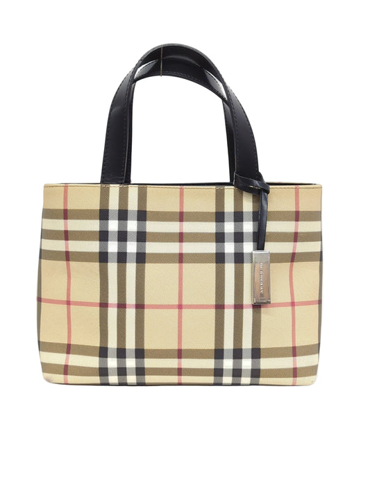 BURBERRY　ノバチェック　ハンドバッグ