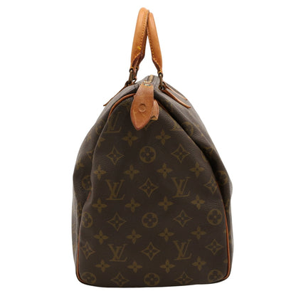 Monogram Speedy 40 M41522 Satchel/Top Handle Bag Brown