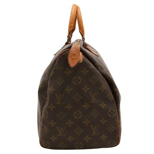 Monogram Speedy 40 M41522 Satchel/Top Handle Bag Brown