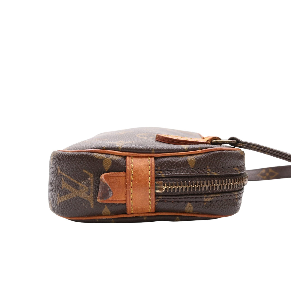Monogram Pochette Marly Shoulder Bag Brown