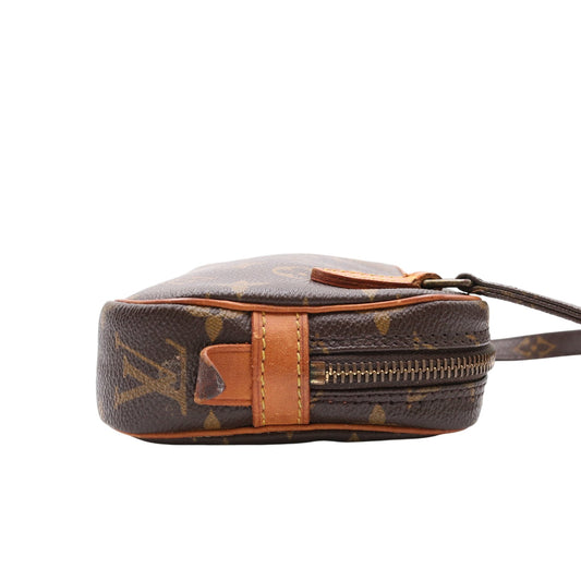 Monogram Pochette Marly Shoulder Bag Brown