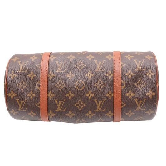Monogram Papillon 30 (Old Model) M51365 Satchel/Top Handle Bag Brown