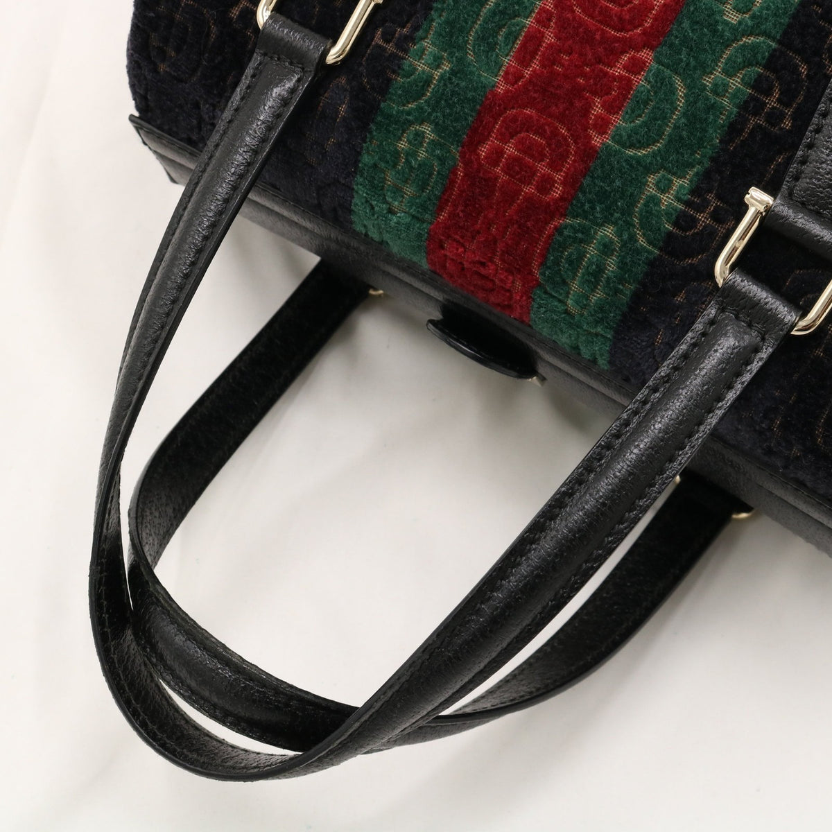 Cherie Doctors Bag Satchel/Top Handle Bag Navy