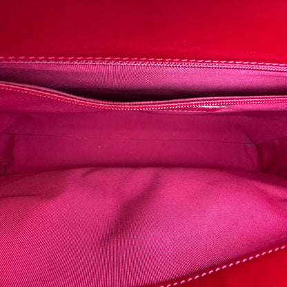 Matelasse Grand Shopping Tote A50995 Red