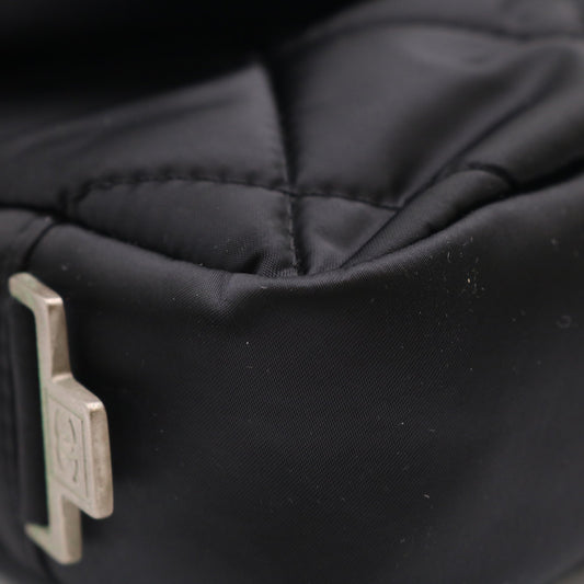 Sports Line Sports Single Flap Double Chain Bag Shoulder Bag Black