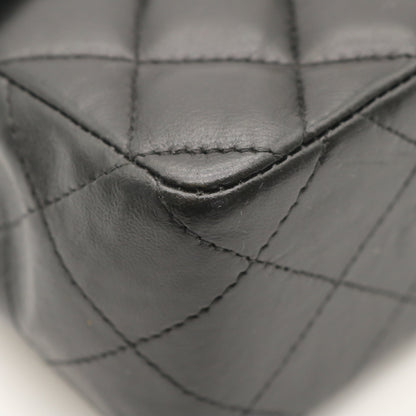 Matelasse Chain Shoulder Bag Black