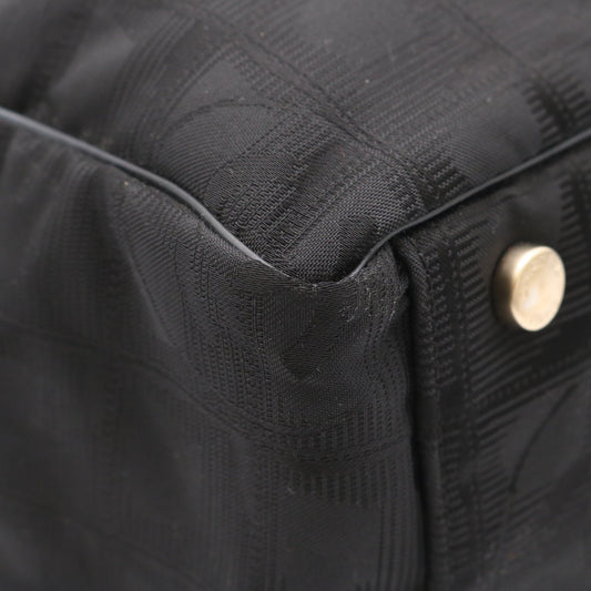 New Travel Line Tote Bag Black