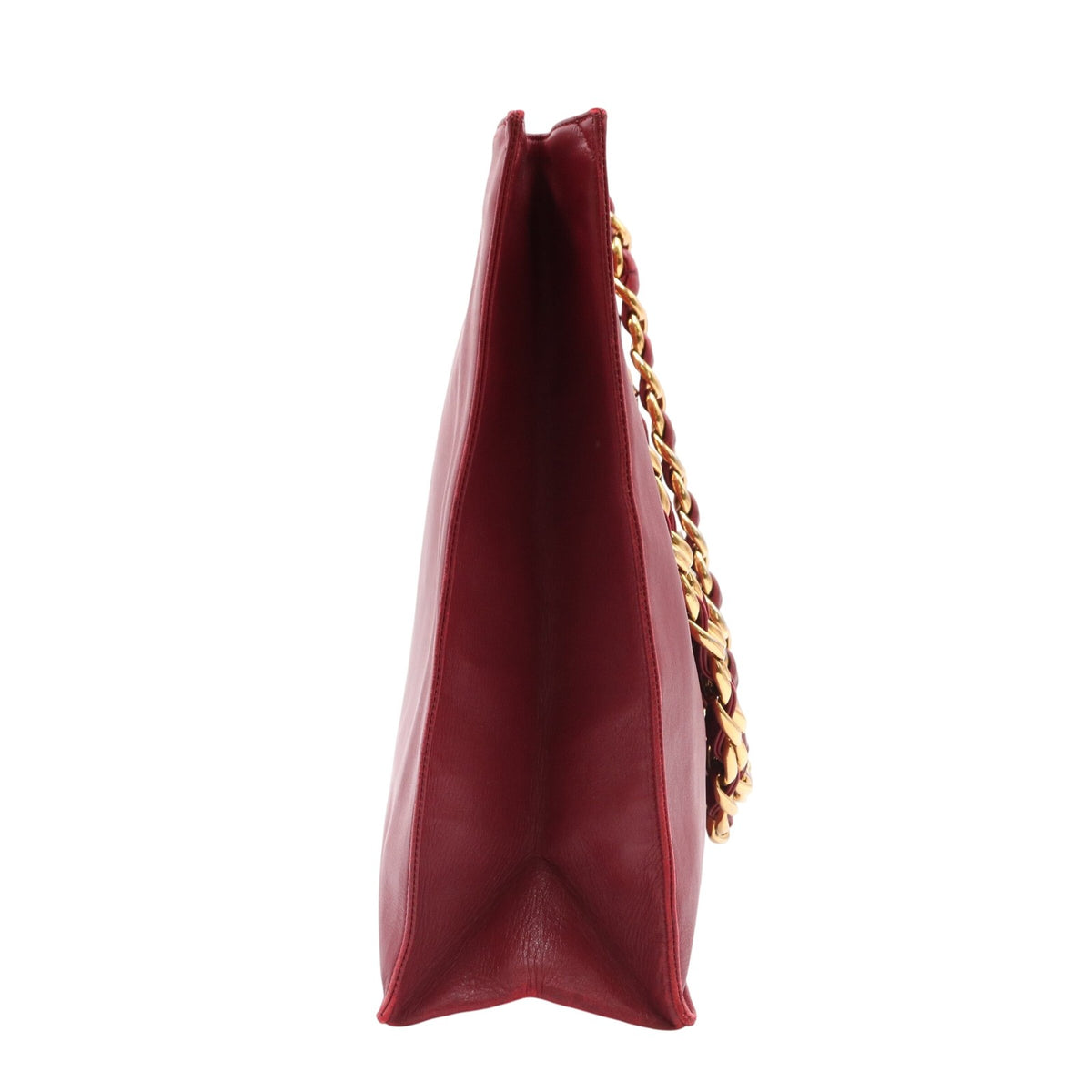Chain Tote Bag Red