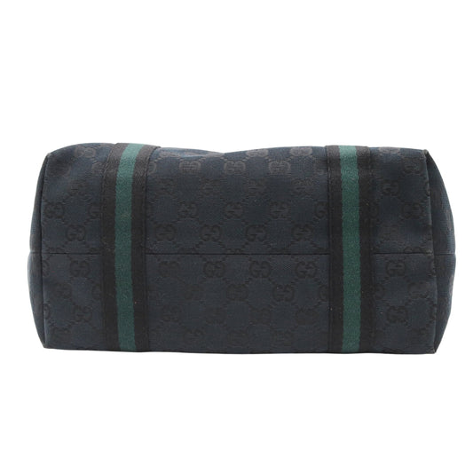GG Canvas Tote Bag Navy