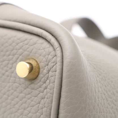 Picotin Lock PM Satchel/Top Handle Bag Gray