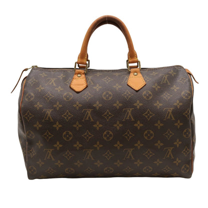 Monogram Speedy 35 M41524 Satchel/Top Handle Bag Brown