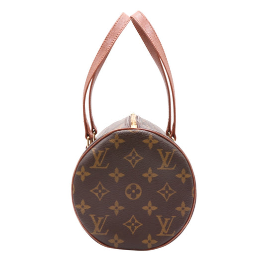 Monogram Papillon 30 (Old Model) M51365 Satchel/Top Handle Bag Brown