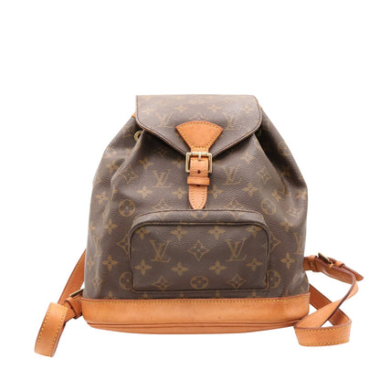Monogram Montsouris MM M51136 Backpack Brown