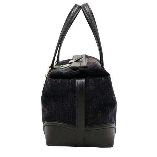 Cherie Doctors Bag Satchel/Top Handle Bag Navy