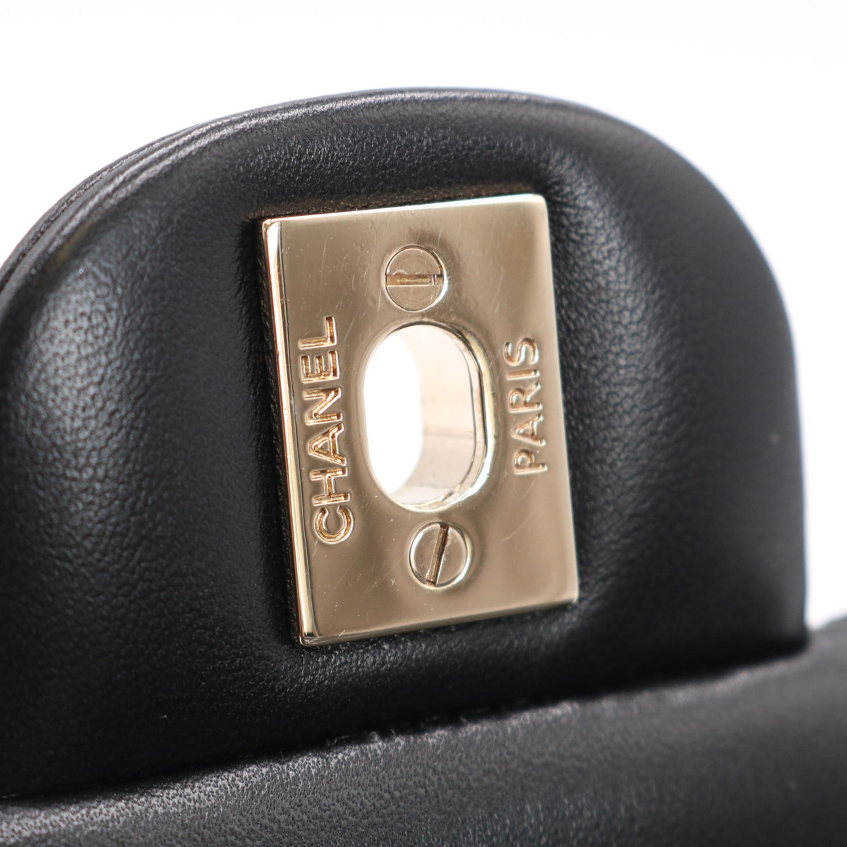 Mini Matelasse Chain Shoulder Bag Black