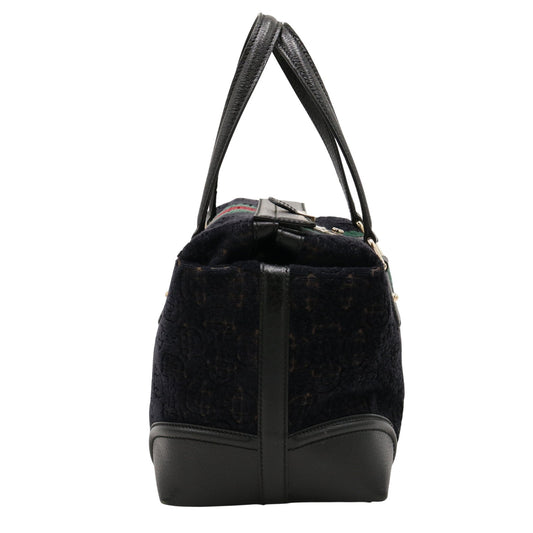 Cherie Doctors Bag Satchel/Top Handle Bag Navy