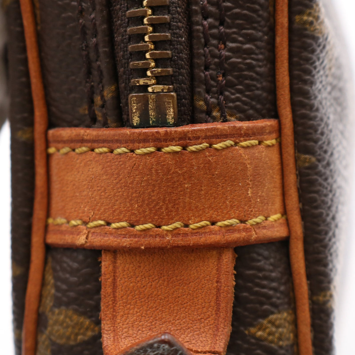 Monogram Pochette Marly Shoulder Bag Brown