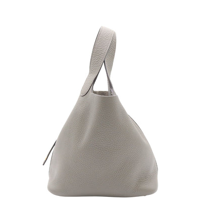 Picotin Lock PM Satchel/Top Handle Bag Gray