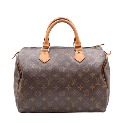 Monogram Speedy 30 M41526 Satchel/Top Handle Bag Brown