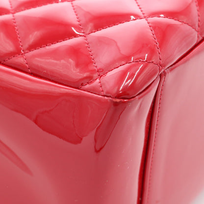 Matelasse Grand Shopping Tote A50995 Red