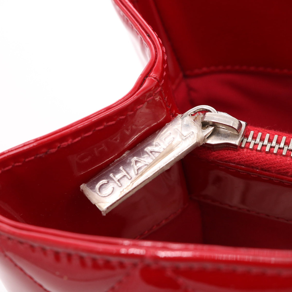 Matelasse Grand Shopping Tote A50995 Red