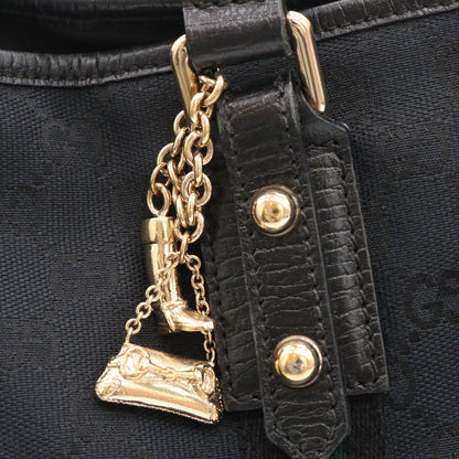 GG Canvas Tote Bag Navy
