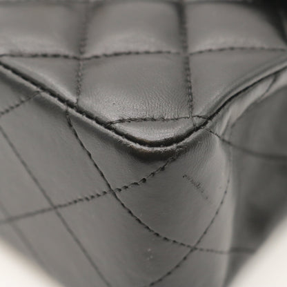 Matelasse Chain Shoulder Bag Black