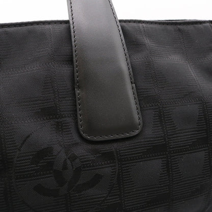 New Travel Line Tote Bag Black