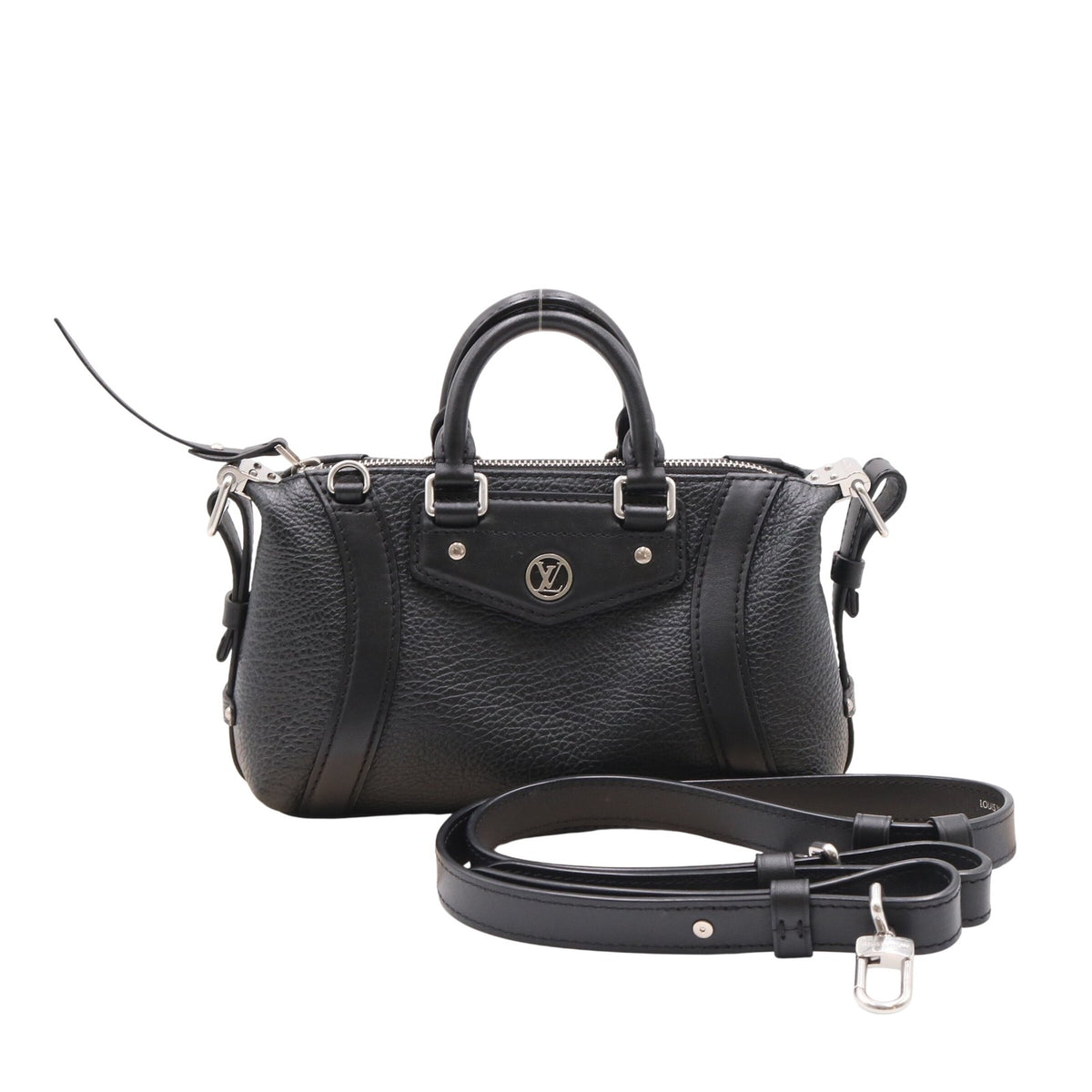 LV Biker Nano M14623 Satchel/Top Handle Bag Black