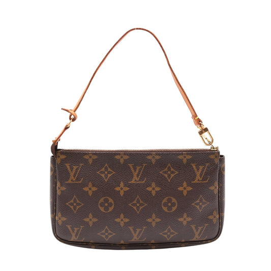 Monogram Pochette Accessoires M40712 Clutch Brown