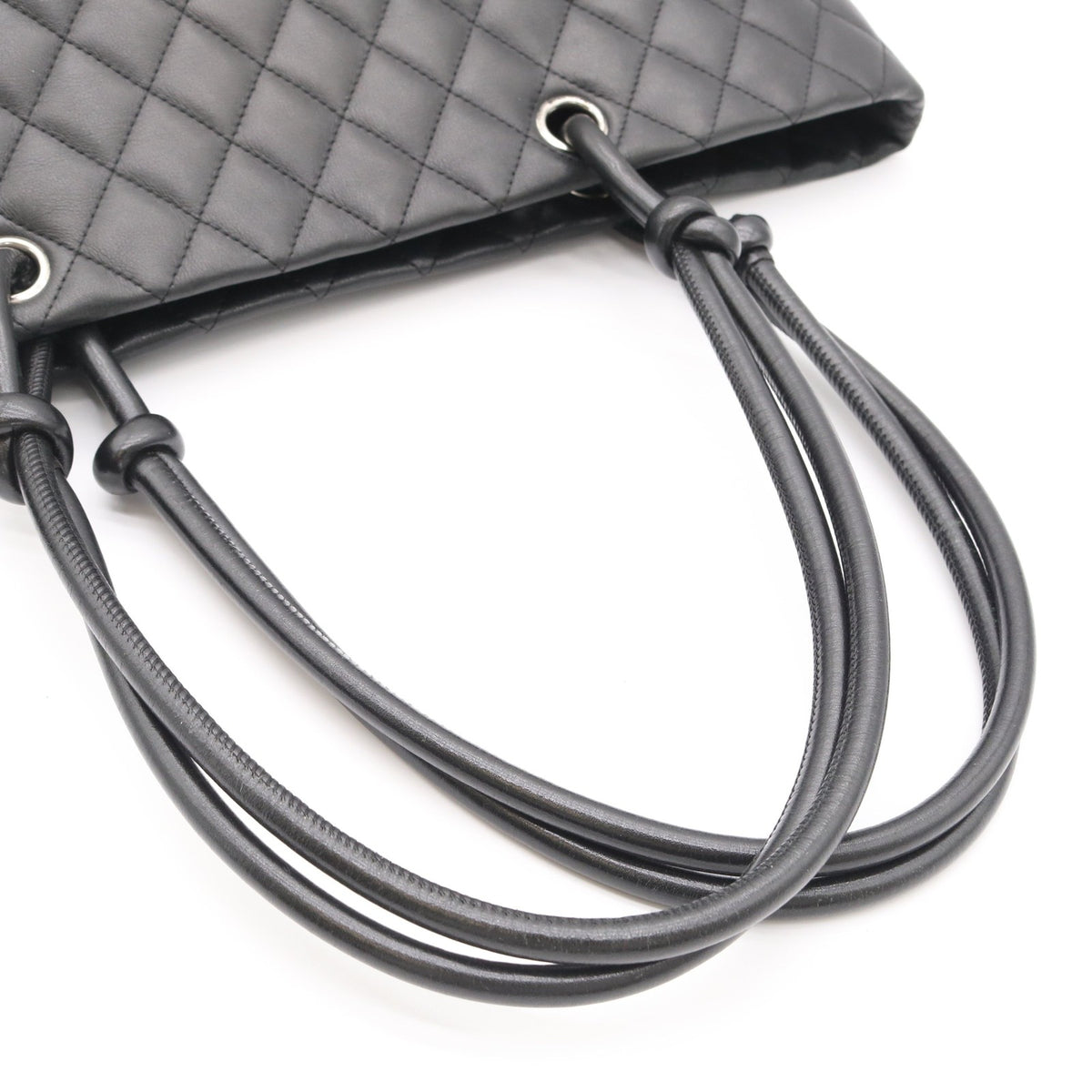 Cambon Line Tote Bag Black