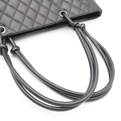 Cambon Line Tote Bag Black