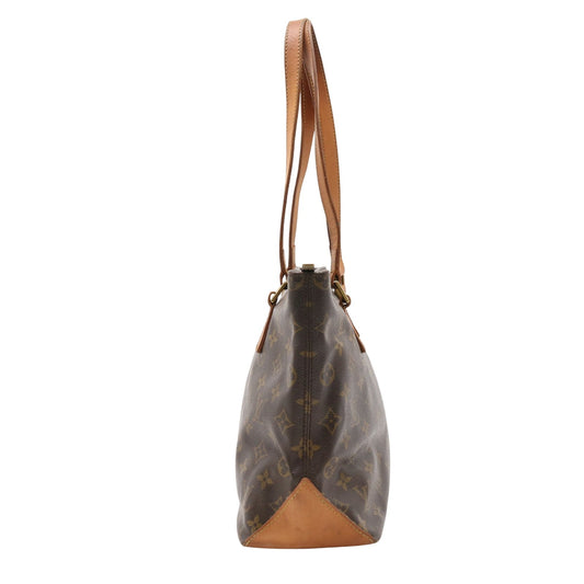 Monogram Cabas Piano M51148 Tote Brown