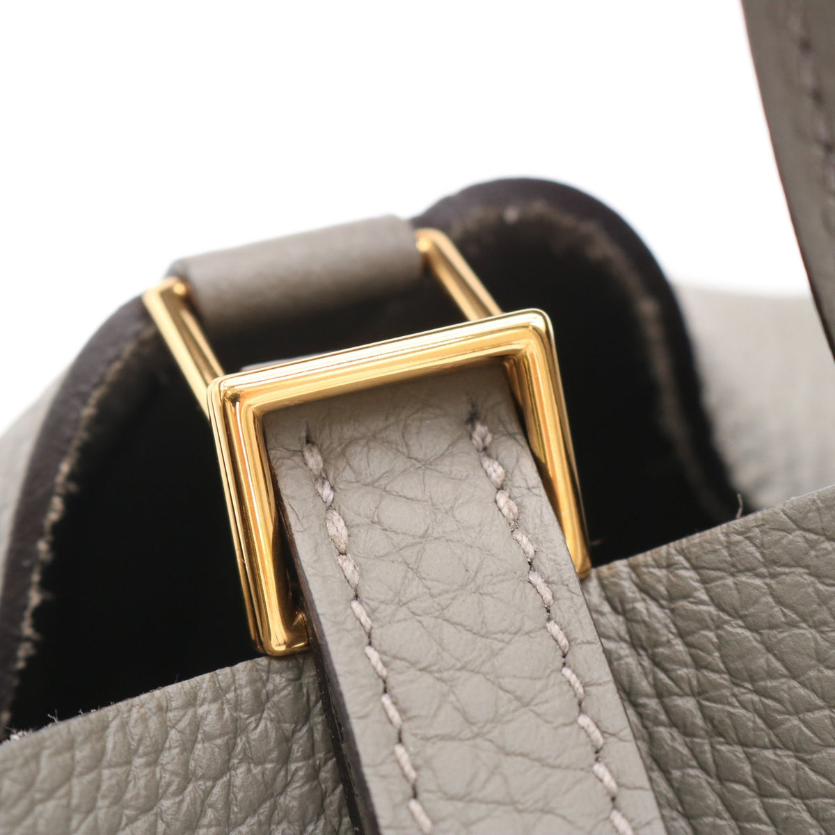 Picotin Lock PM Satchel/Top Handle Bag Gray