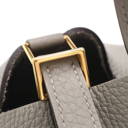 Picotin Lock PM Satchel/Top Handle Bag Gray