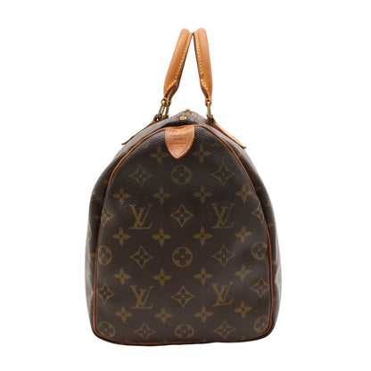Monogram Speedy 35 M41524 Satchel/Top Handle Bag Brown