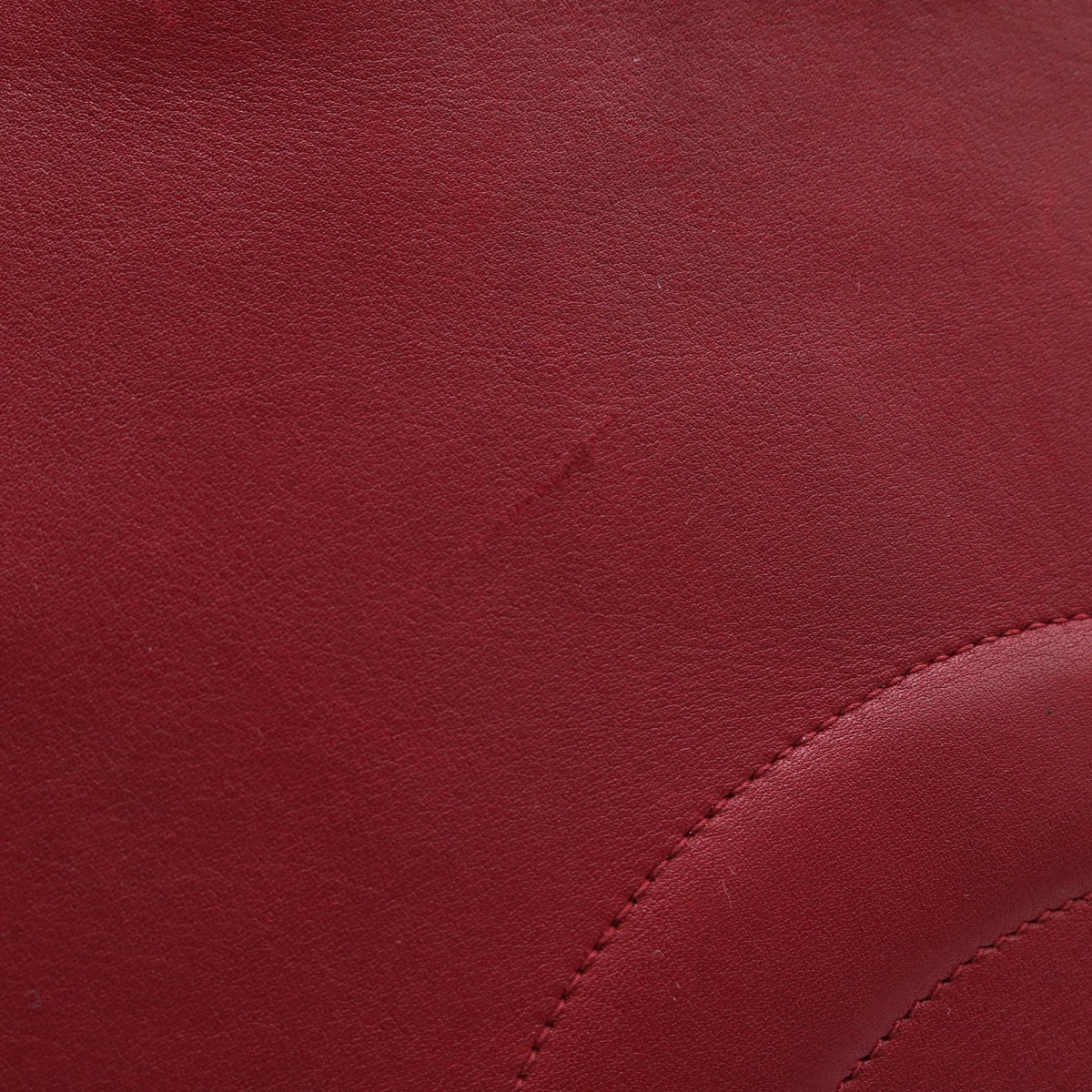 Chain Tote Bag Red