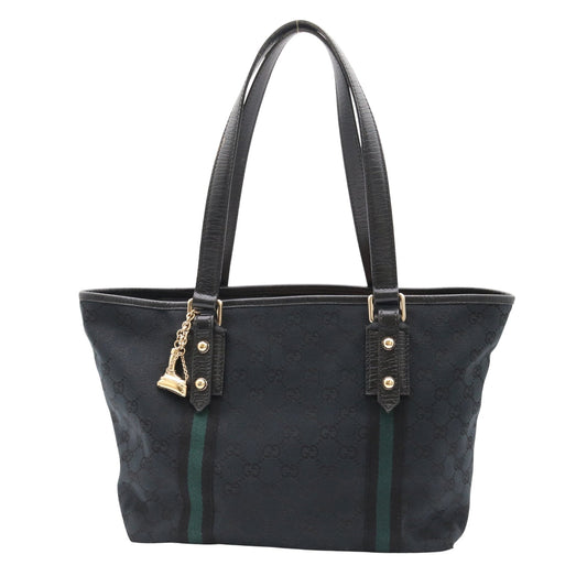 GG Canvas Tote Bag Navy