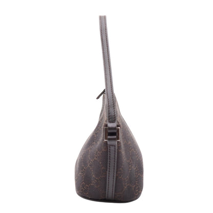 GG Canvas One Shoulder Bag Tote Brown