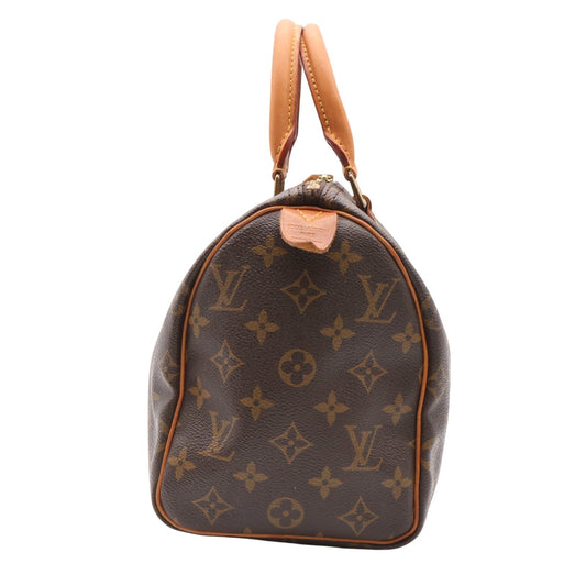 Monogram Speedy 25 M41528 Satchel/Top Handle Bag Brown