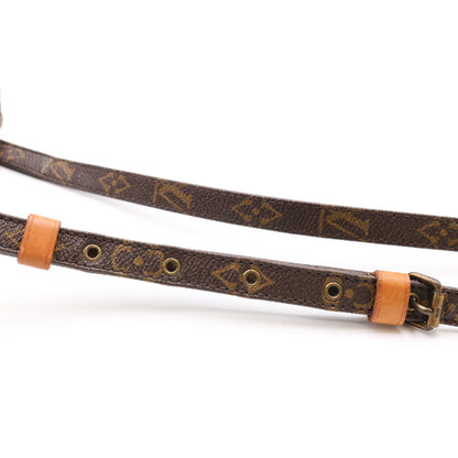 Monogram Pochette Marly Shoulder Bag Brown
