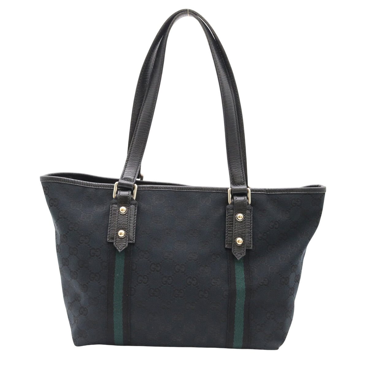 GG Canvas Tote Bag Navy