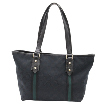 GG Canvas Tote Bag Navy