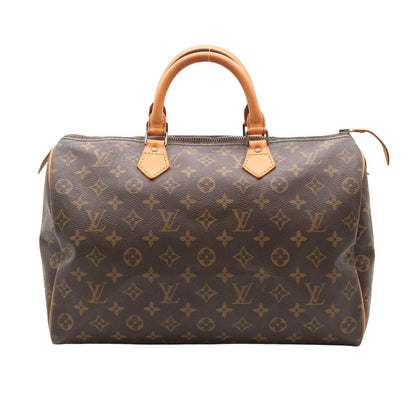 Monogram Speedy 35 M41524 Satchel/Top Handle Bag Brown