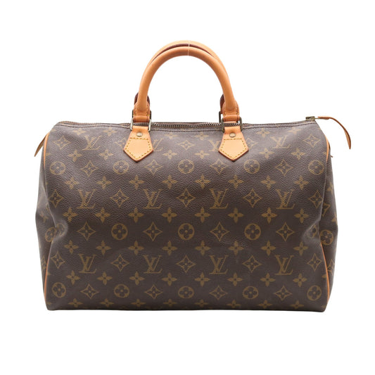 Monogram Speedy 35 M41524 Satchel/Top Handle Bag Brown