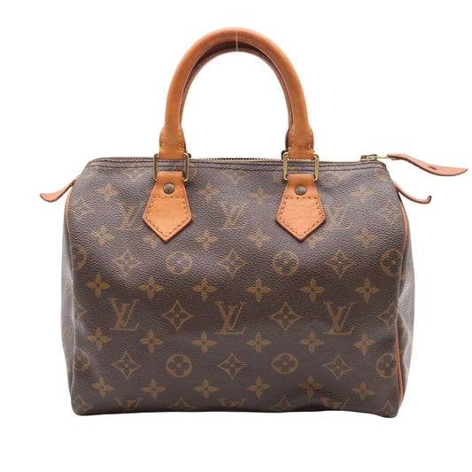 Monogram Speedy 25 M41528 Satchel/Top Handle Bag Brown