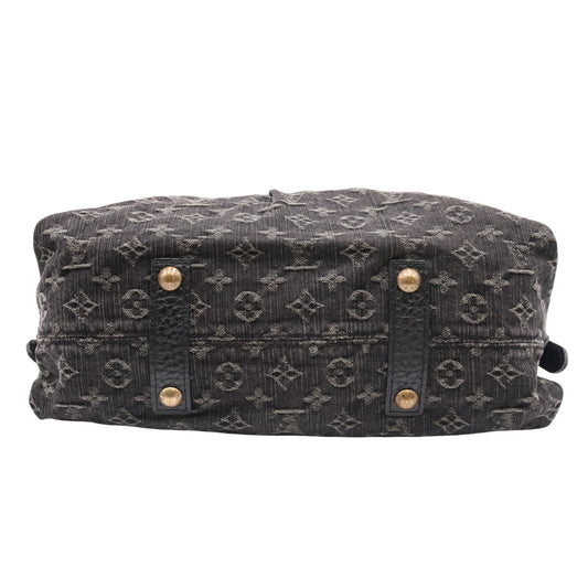 Monogram Denim Neo Cabby M95351 Satchel/Top Handle Bag Black