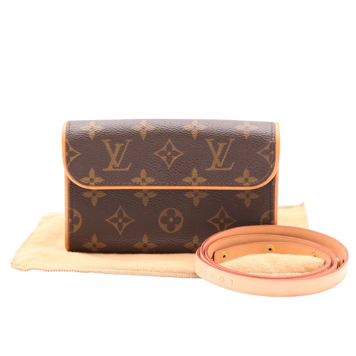 Monogram Pochette Florentine M51855 Belt Bag & Fanny Pack Brown